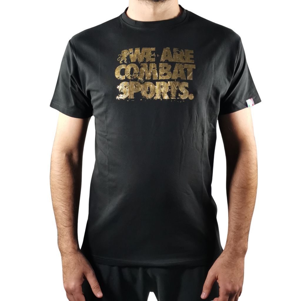 Leone 1947 Camiseta Manga Corta WACS GOLD M5054 Black