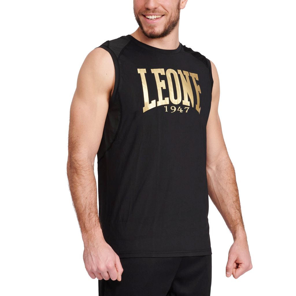Leone 1947 Camiseta Sin Mangas DNA ABX703 Black