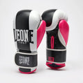 Leone 1947 Color Block Boxing Gloves Black-Pink