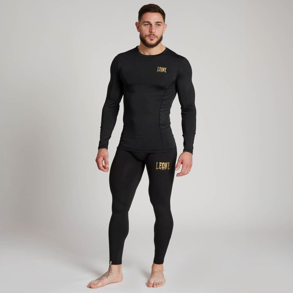 Leone 1947 DNA LS Rashguard Black