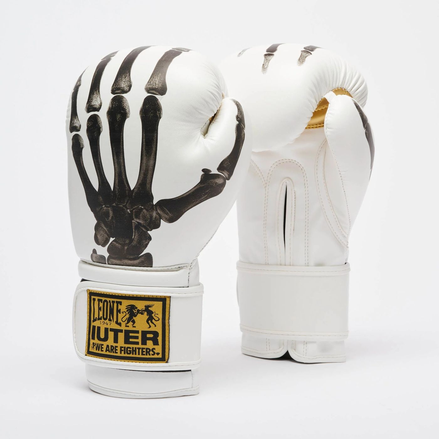 Leone 1947 Iuter GN01IU Boxing Gloves Black