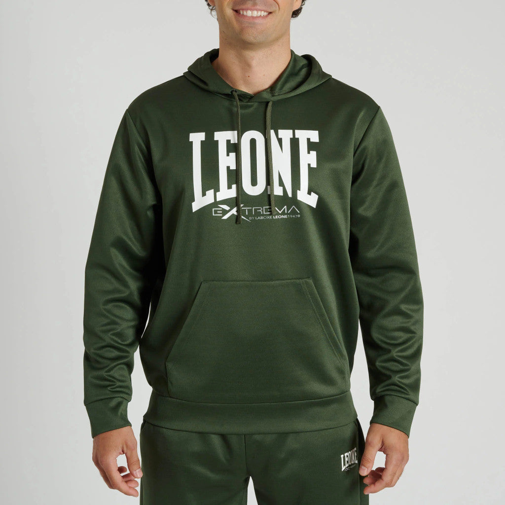 Leone 1947 Logo Hoodie Green
