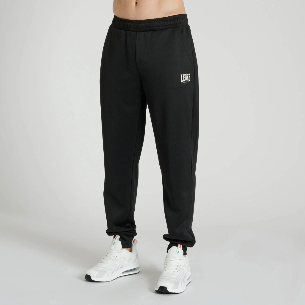 Leone 1947 Logo Joggers Black-White