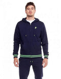Leone 1947 Man Track Suits Smal Logo Fluo Navy Blue-Green