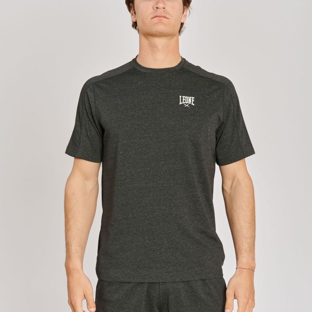 Leone 1947 Melange ABX606 Tech T-shirt Black