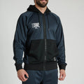 Leone 1947 Melange ABX611 Hoodie Navy Blue-Grey