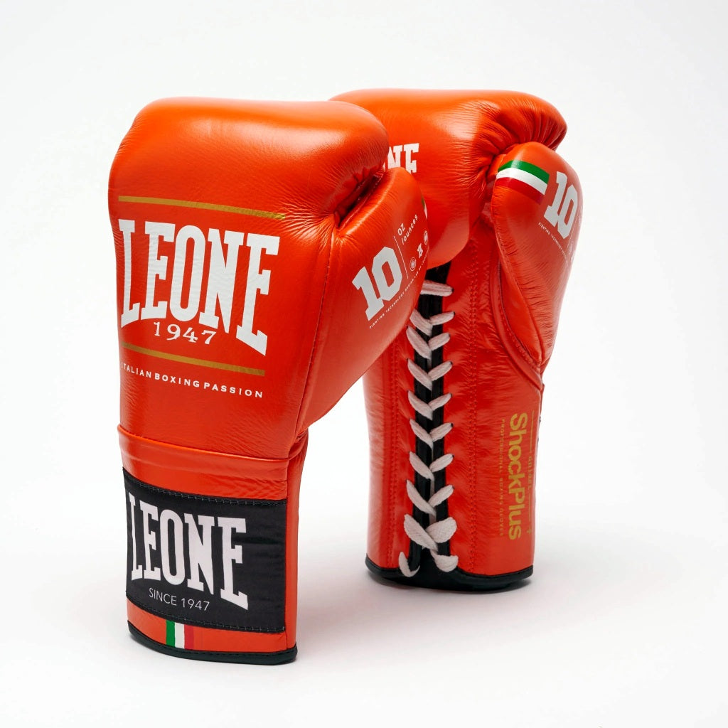 Leone 1947 Shock Plus Boxing Gloves Orange