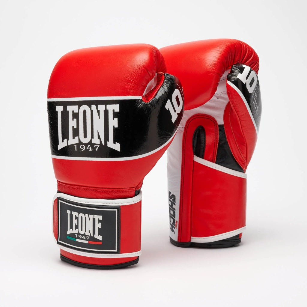 Leone 1947 GN057 Velcro Shock Pro Boxing Gloves Blue-Black