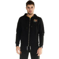 Leone 1947 Sudadera Capucha Zip GOLD M5047 Black-Gold