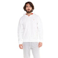 Leone 1947 Sudadera Capucha Zip Gold SS22 White