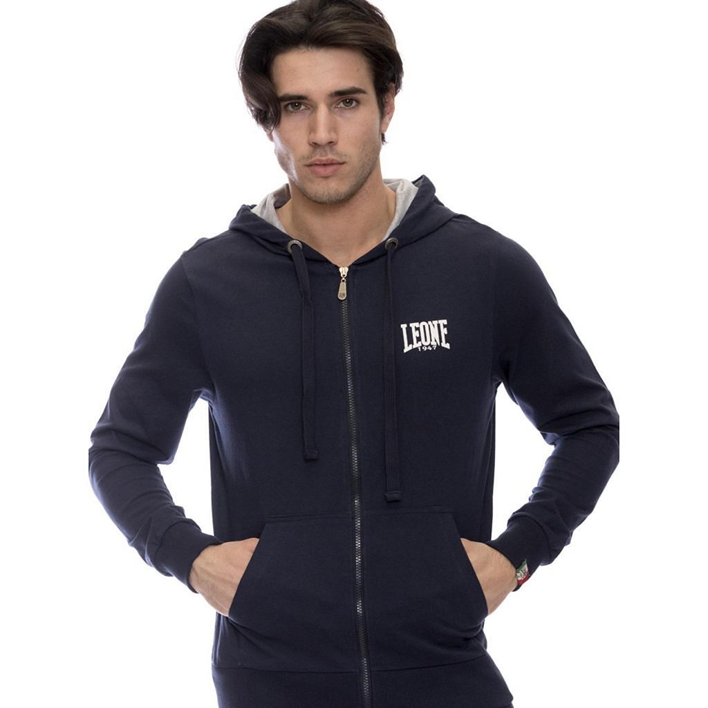 Leone 1947 Sudadera Zip M378/10 Navy Blue