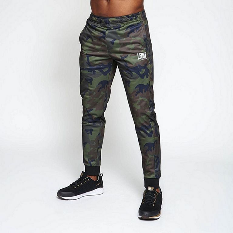 Leone 1947 Trousers Camo Green