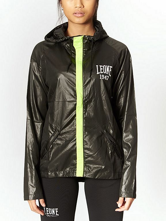 Leone 1947 Windproof & Waterproof Training Jacket Black