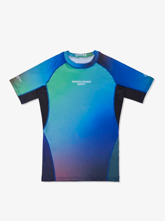 Manto Society SS Rashguard Blue