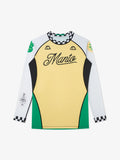 Manto Cross LS Rashguard Yellow-Green