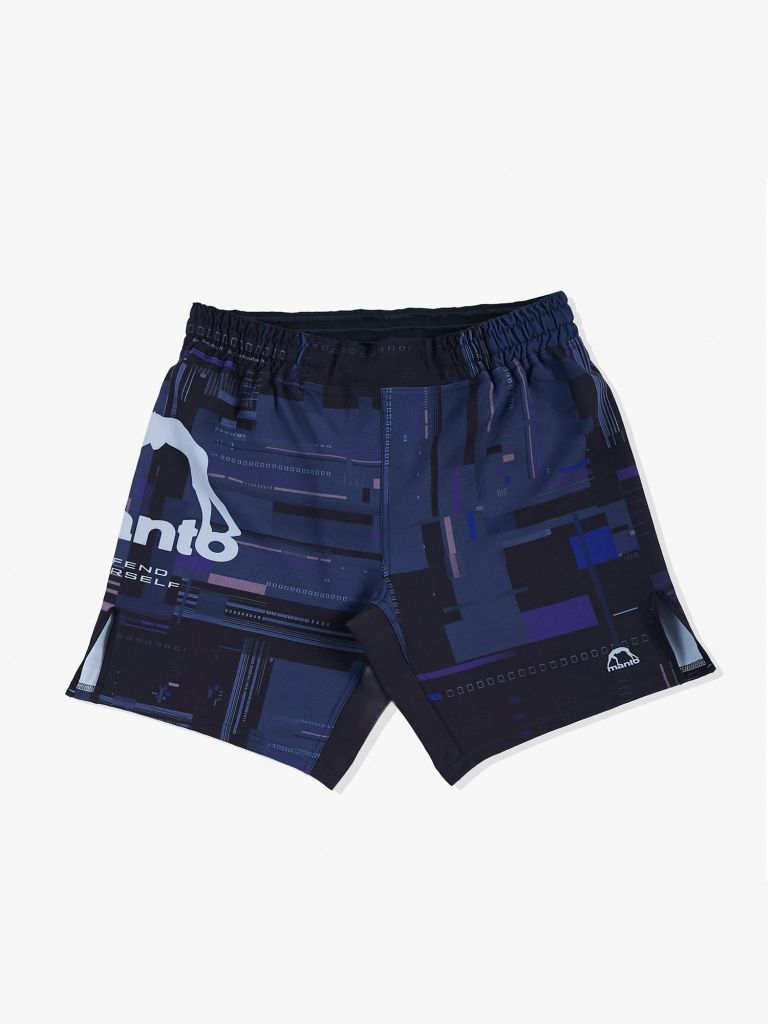 Manto Endure MMA Fight Shorts Blue