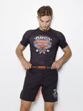 Manto Fudo MMA Fight Shorts Black