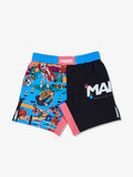 Manto Gym 2.0 MMA Fight Shorts Black-Blue