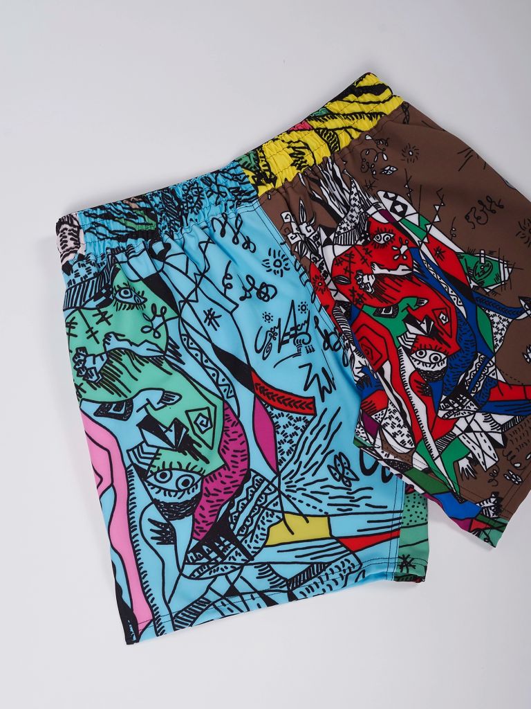 Manto Wicky MMA Fight Shorts Multicolored