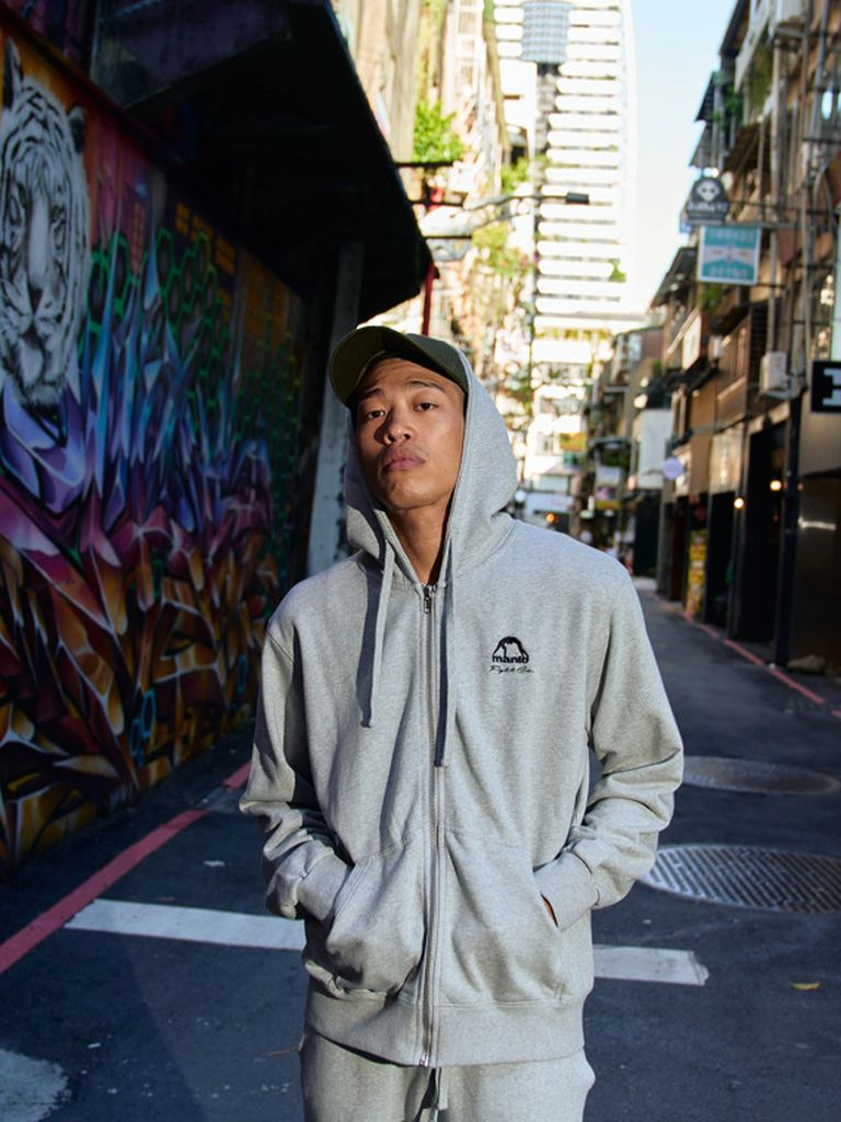 Manto Hoodie FIGHT COMPANY Grey