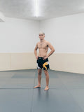 Manto Logo MMA Fight Shorts Black