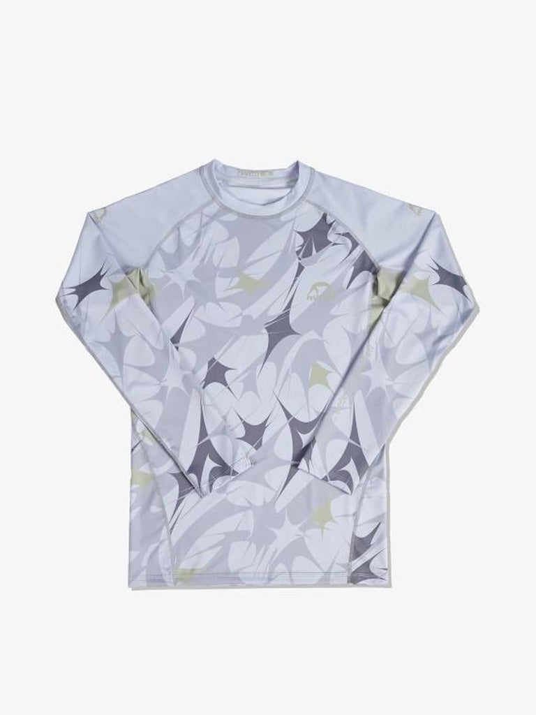 Manto Terra LS Rashguard White-Grey