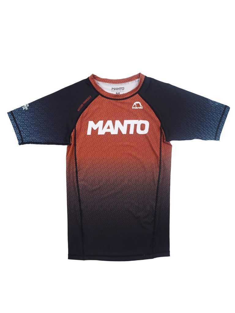 Manto Ranked SS Rashguard Black