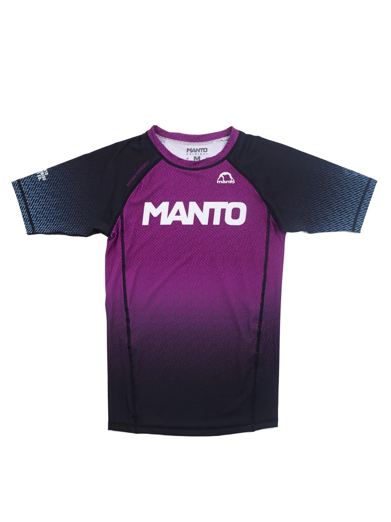 Manto Ranked SS Rashguard Black