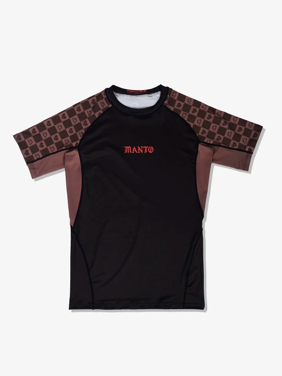 Manto Tuff Luv SS Rashguard Black