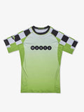 Manto Two Sides SS Rashguard Black-Green