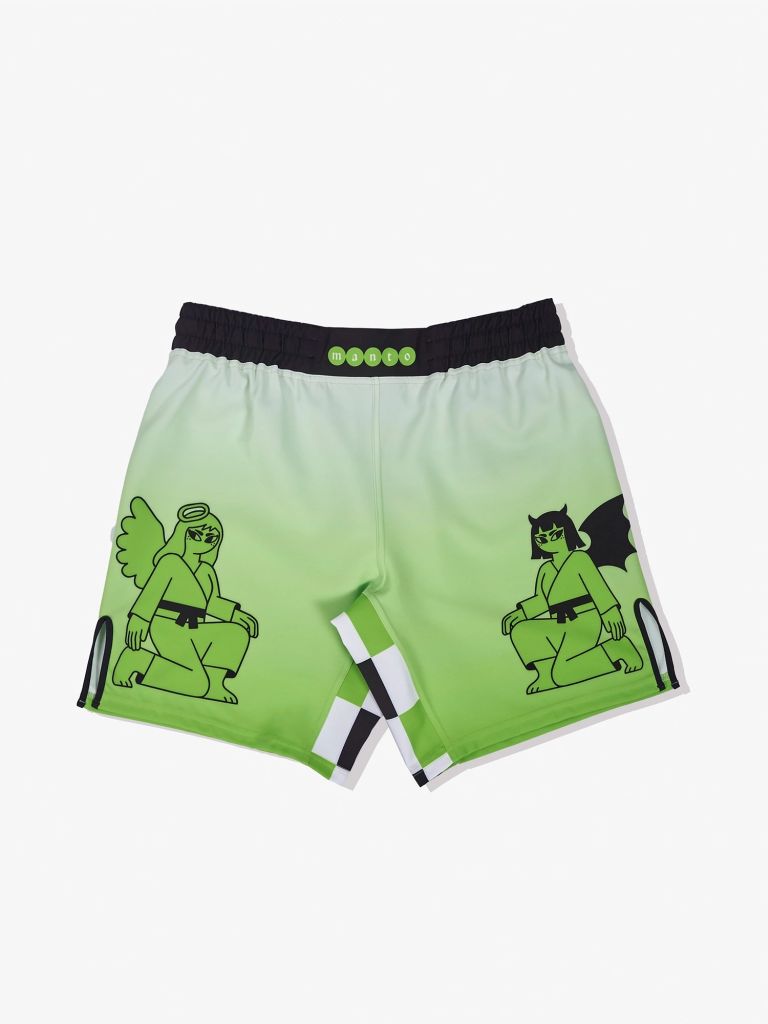 Manto Two Sides MMA Fight Shorts Green