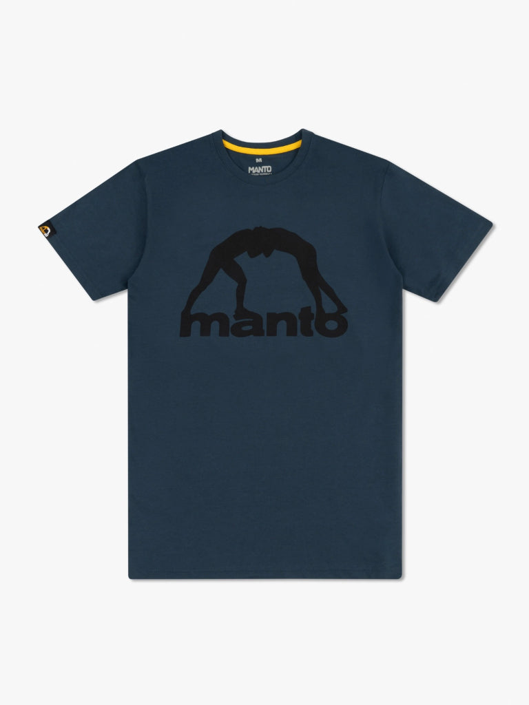 Manto Vibe 25 Tshirt White-Yellow
