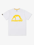 Manto Vibe 25 Tshirt White-Yellow