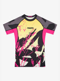 Manto Vortex SS Rashguard Grey-Pink