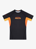 Manto Warsaw To Tokio SS Rashguard Black-Orange