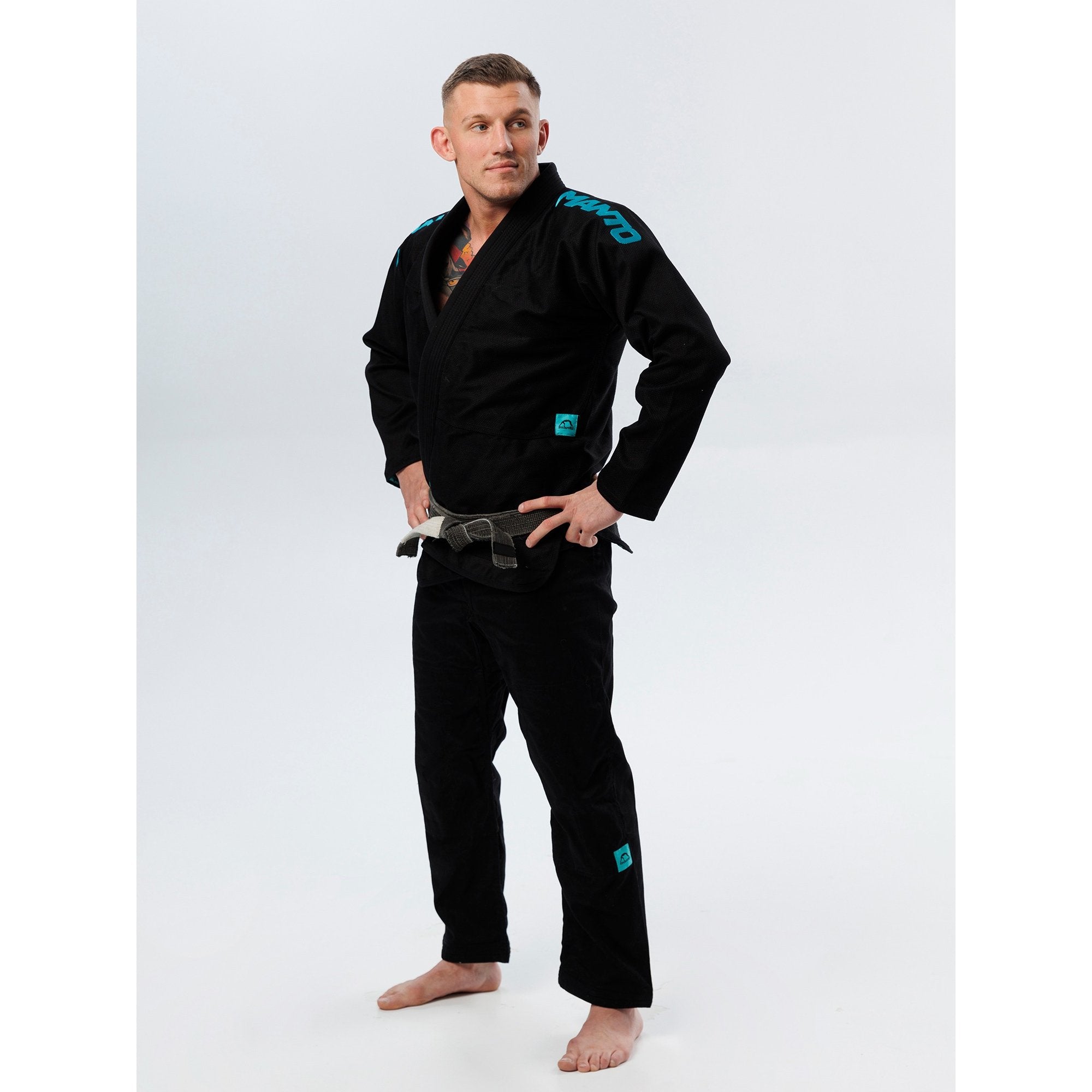Manto X5 BJJ Gi Black-Light Blue