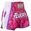 Fluory MTSF64 Muay Thai Shorts Pink
