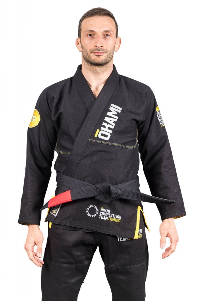Okami Competition Team V2 BJJ Gi Black