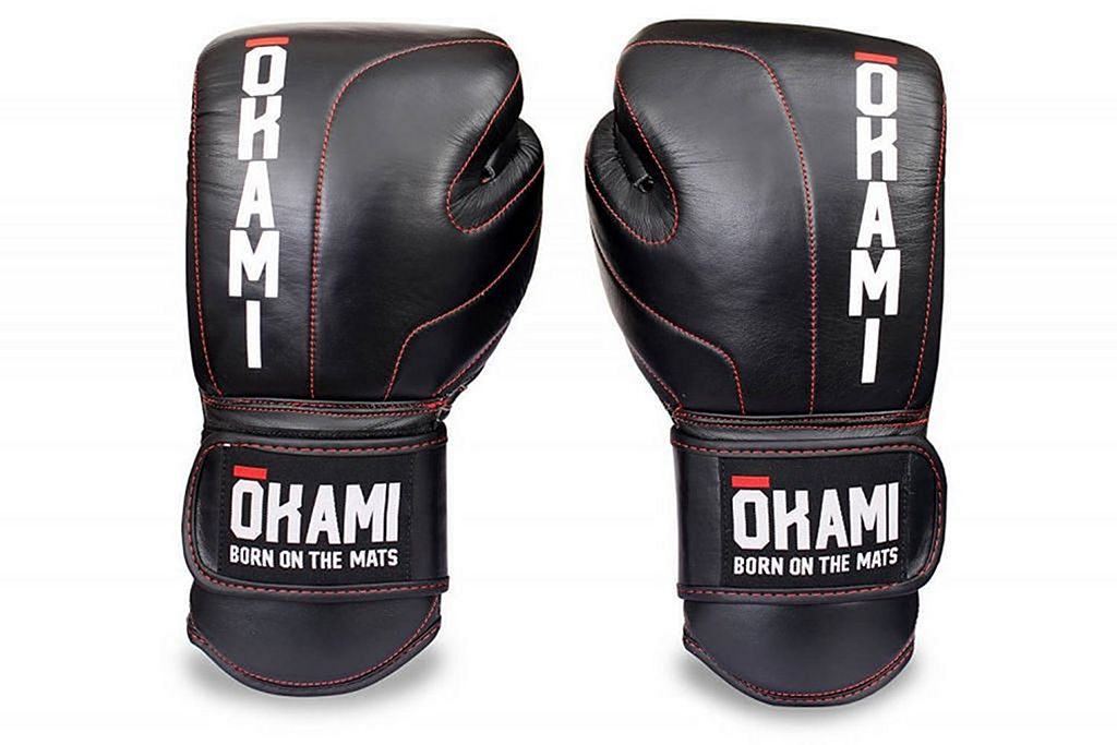 Okami Air Tec Boxing Gloves Black