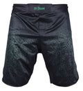 Okami Code MMA Fight Shorts Black-Green
