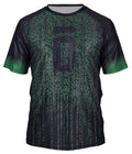 Okami Code Functional Shirt Black-Green