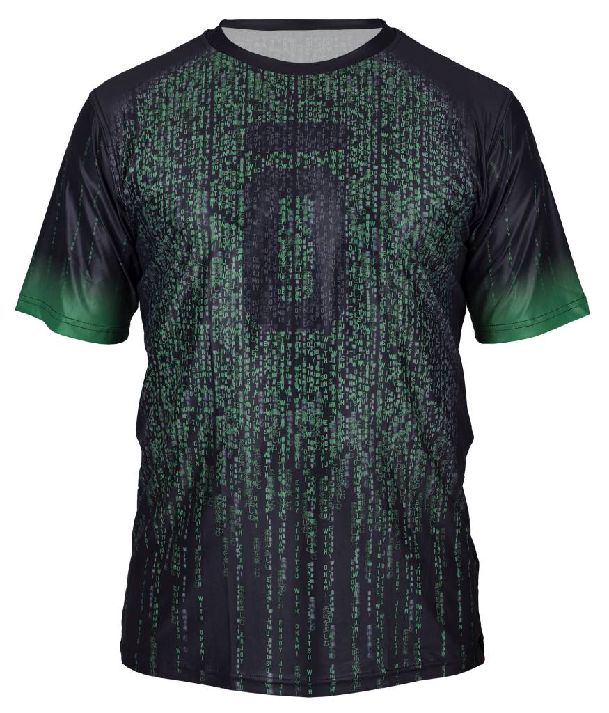 Okami Code Functional Shirt Black-Green