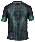 Okami Code SS Rashguard Black-Green