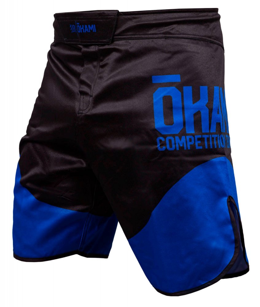 Okami Competition Team MMA Fight Shorts Blue