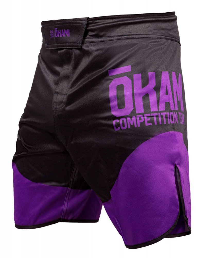 Okami Competition Team MMA Fight Shorts Purple