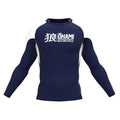 Okami Keii LS Rashguard Navy Blue-White