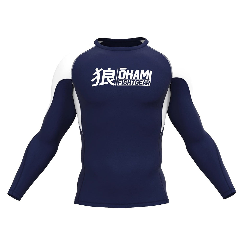 Okami Keii LS Rashguard Red-Black