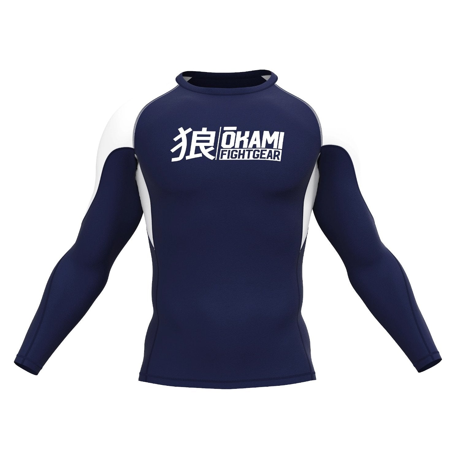 Okami Keii LS Rashguard Red-Black