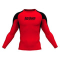 Okami Keii LS Rashguard Red-Black