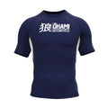 Okami Keii SS Rashguard Navy Blue-White